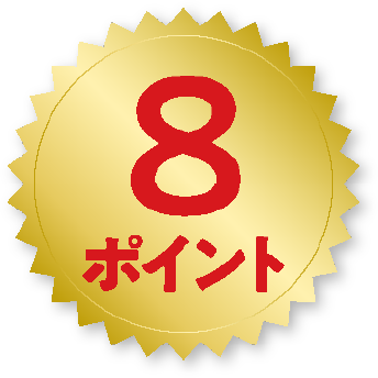 8ポイント
